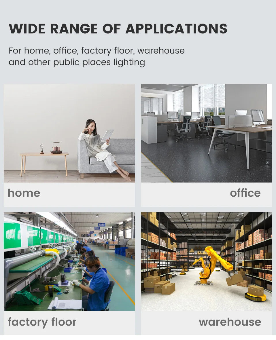 E27 Fan Shape Foldable 28W LED Bulb AC220V/110V Deformation for Home Ceiling Lights Warehouse and Garage White Leaf Light 6500K