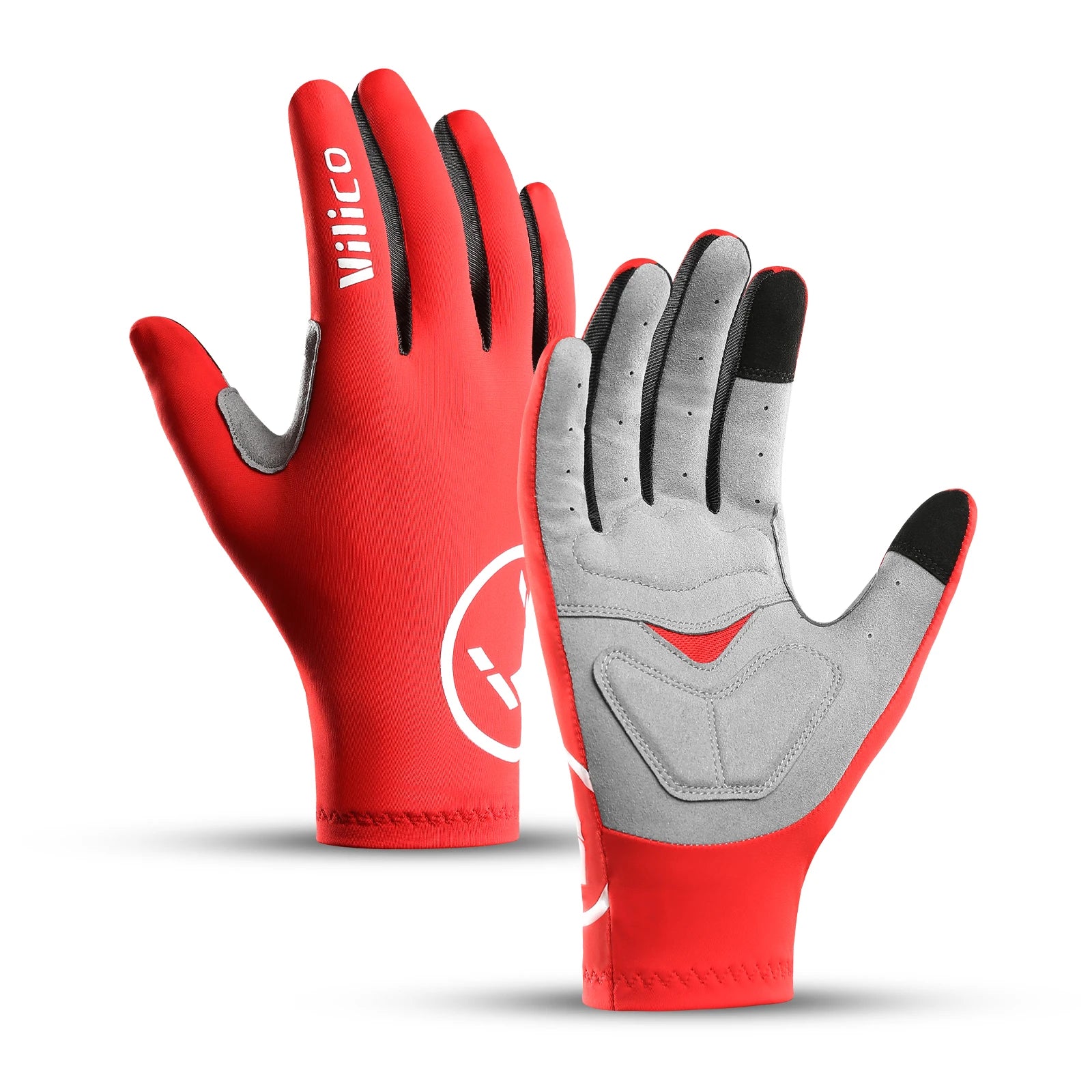 Vilico Professional Outdoor Cycling Gloves With Sensitive Touch Screen Shock Absorption Anti Slip Wear-resistant Riding Gloves