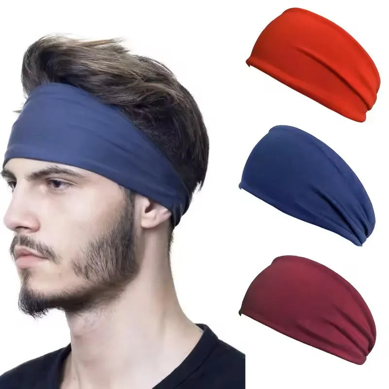 European and American sports sweatband running and fitness headband headband outdoor fitness headband