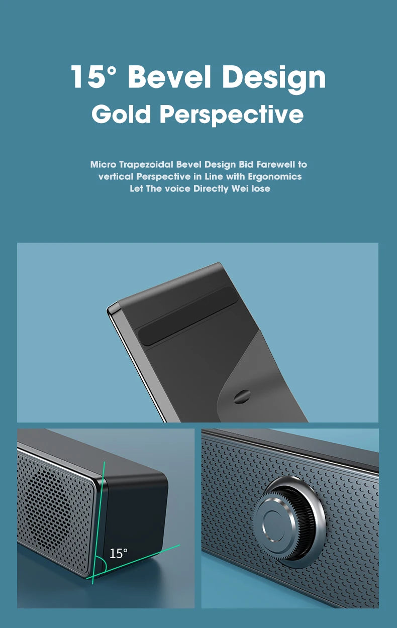 Computer Desktop High-quality Bluetooth Wired Dual-purpose High-volume Microphone Two-in-one Speaker